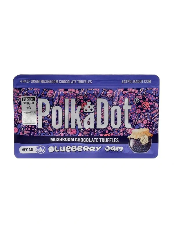 Polkadot Dark Chocolate Truffles Polkadot Dark Chocolate Truffles