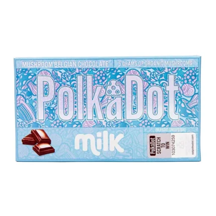 Polkadot Milk Chocolate Bar