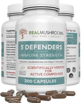 Real Mushroom 5 Defenders Capsules